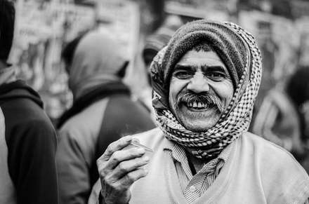An older man, portrait