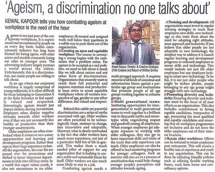 Column: Ageism, a discrimination no one talks about